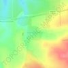 Mapa topográfico Новозбурьевка, altitud, relieve