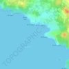 Mapa topográfico Polari, altitud, relieve